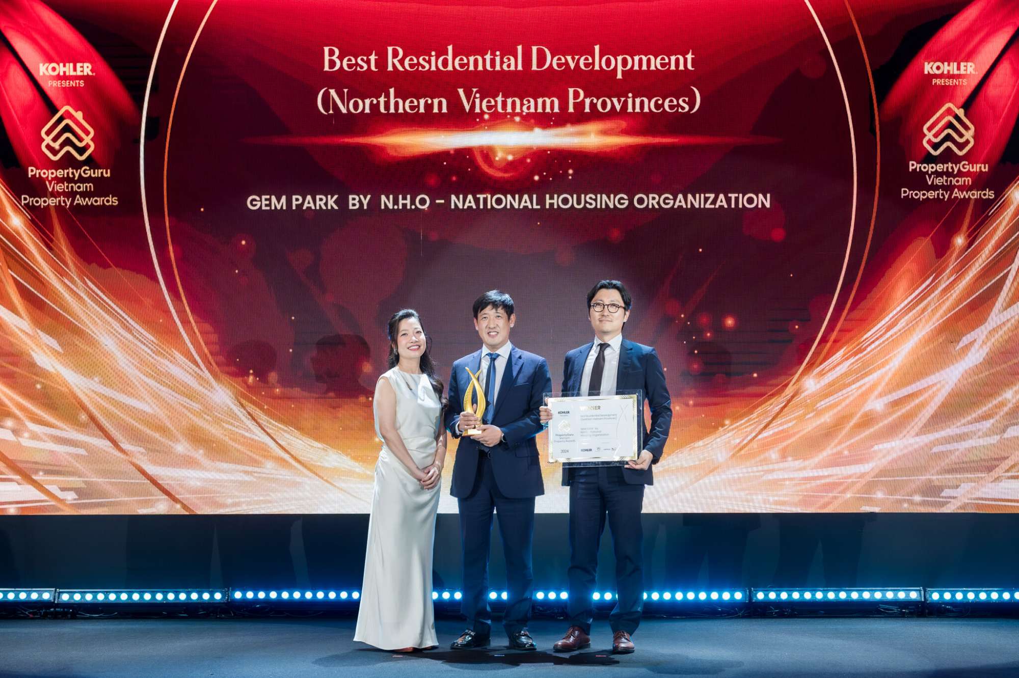 CHÚC MỪNG GEM PARK CHIẾN THẮNG GIẢI THƯỞNG DỰ ÁN KHU DÂN CƯ TỐT NHẤT MIỀN BẮC